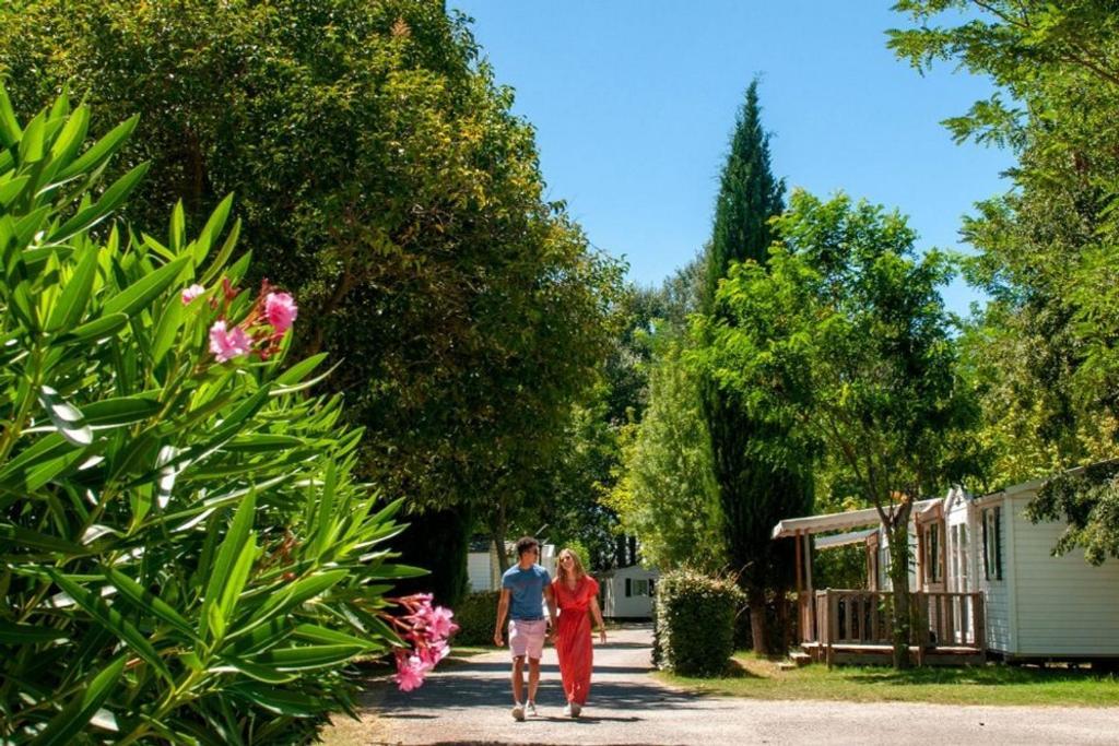 Mobil Home Tout Confort 6 Personnes Climatise Au Pied Du Luberon لا روكي دي انثيرون المظهر الخارجي الصورة